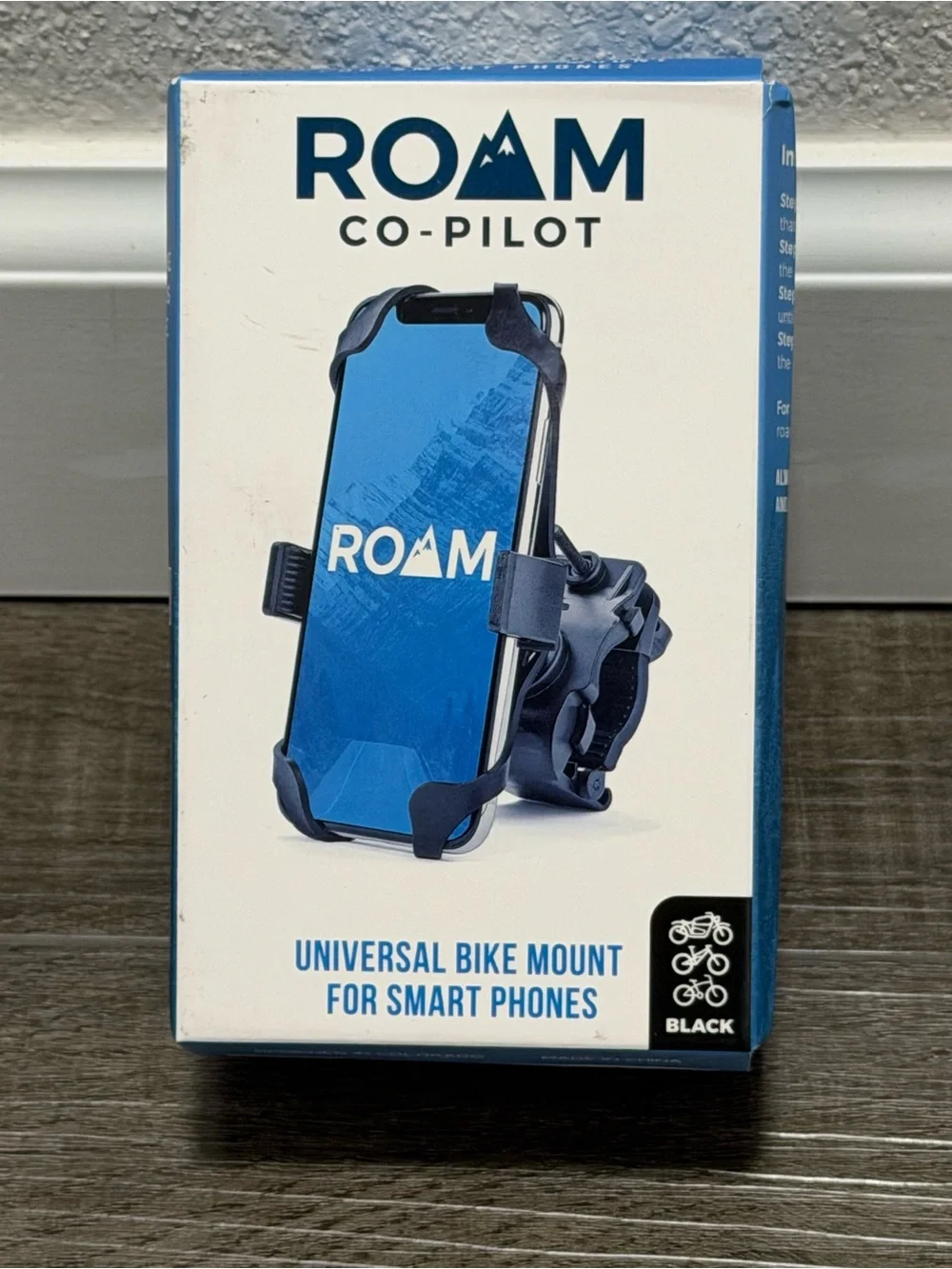 Roam Universal Bike Phone Mount for Motorcycle - Bike Handlebars, Adjustable,...